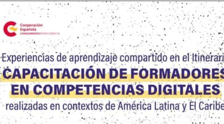 Libro  Experiencias de aprendizaje compartido en el itinerario «Capacitación de formadores en competencias digitales en países de América Latina y El Caribe».