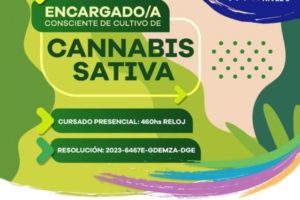 El IES 9-028 lanzó la formación profesional para encargado de cultivo de cannabis Sativa